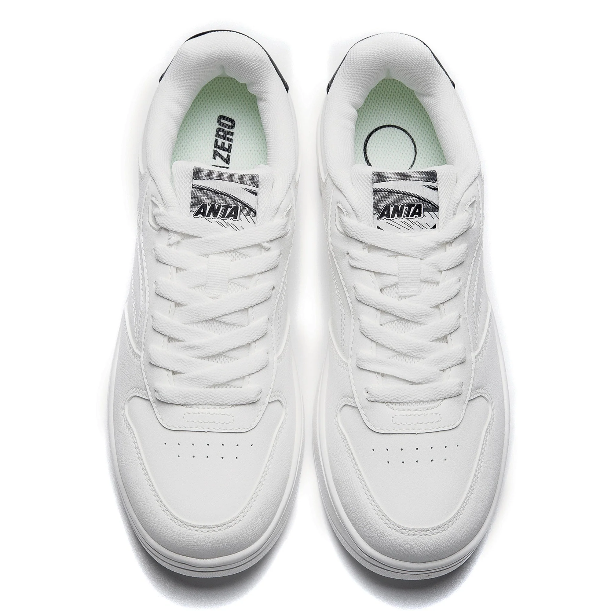 Anta Lifestyle Shoes For Women, White&Black - Image 4