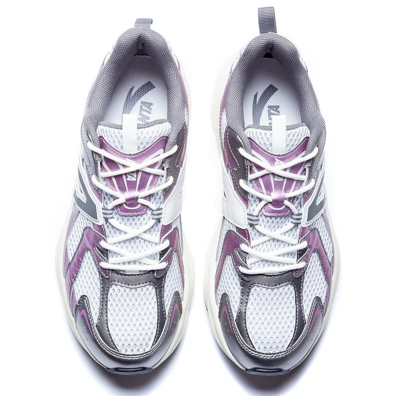 Anta Lifestyle Shoes For Women, Grey&Purple - Image 4