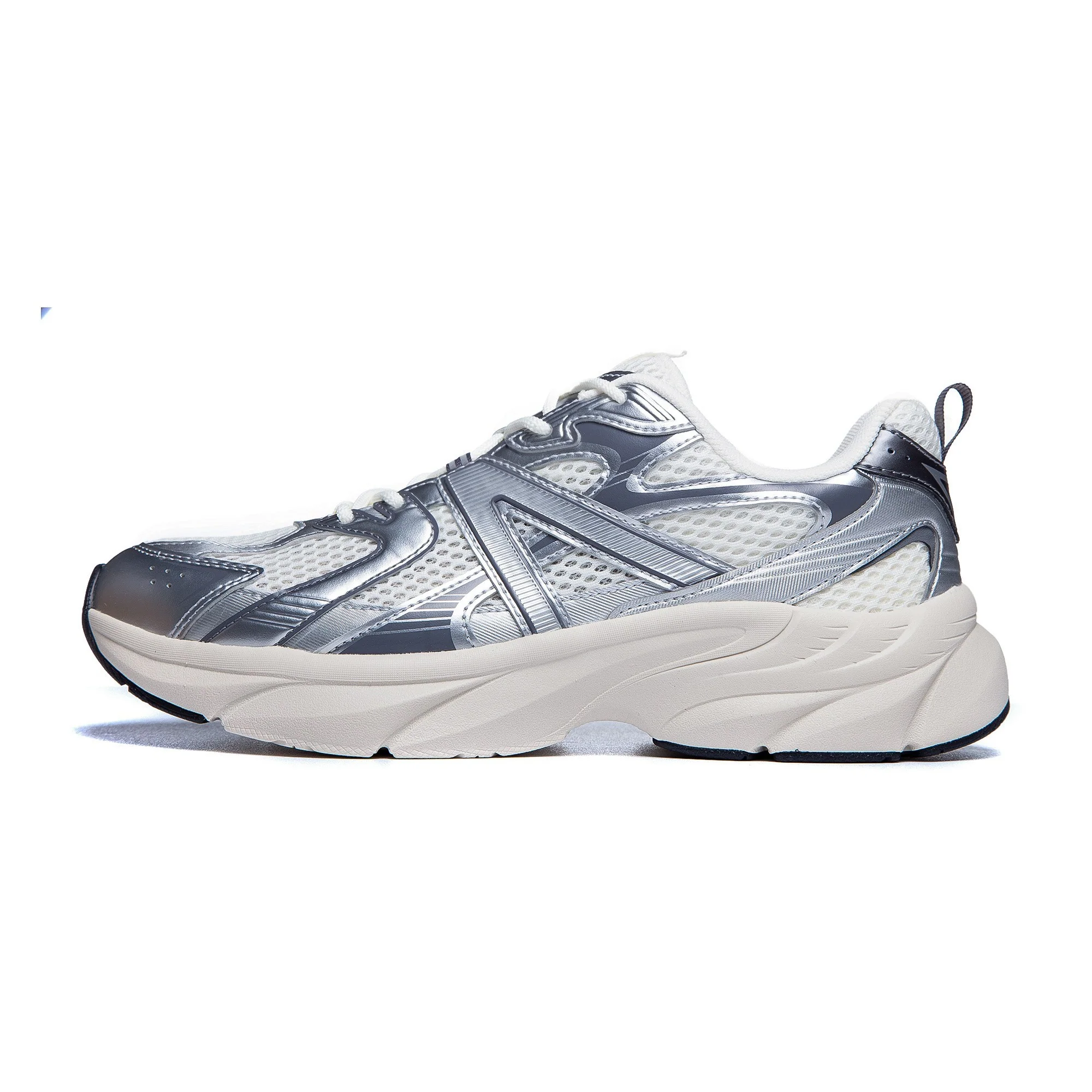 Anta Lifestyle Shoes For Women, Beige&Silver