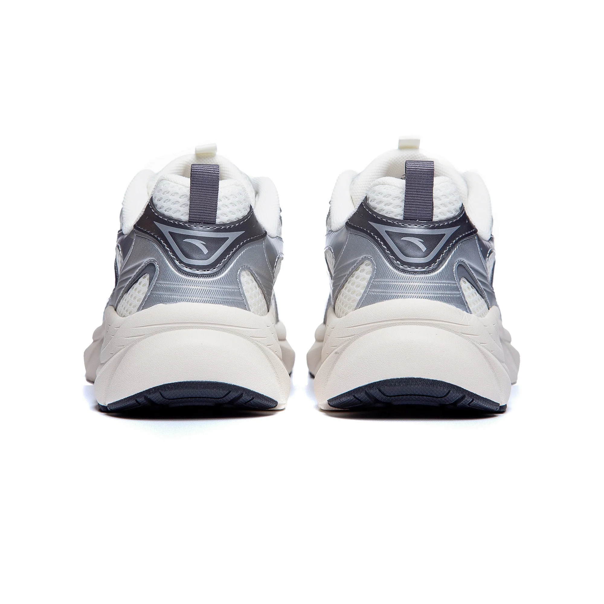 Anta Lifestyle Shoes For Women, Beige&Silver - Image 5