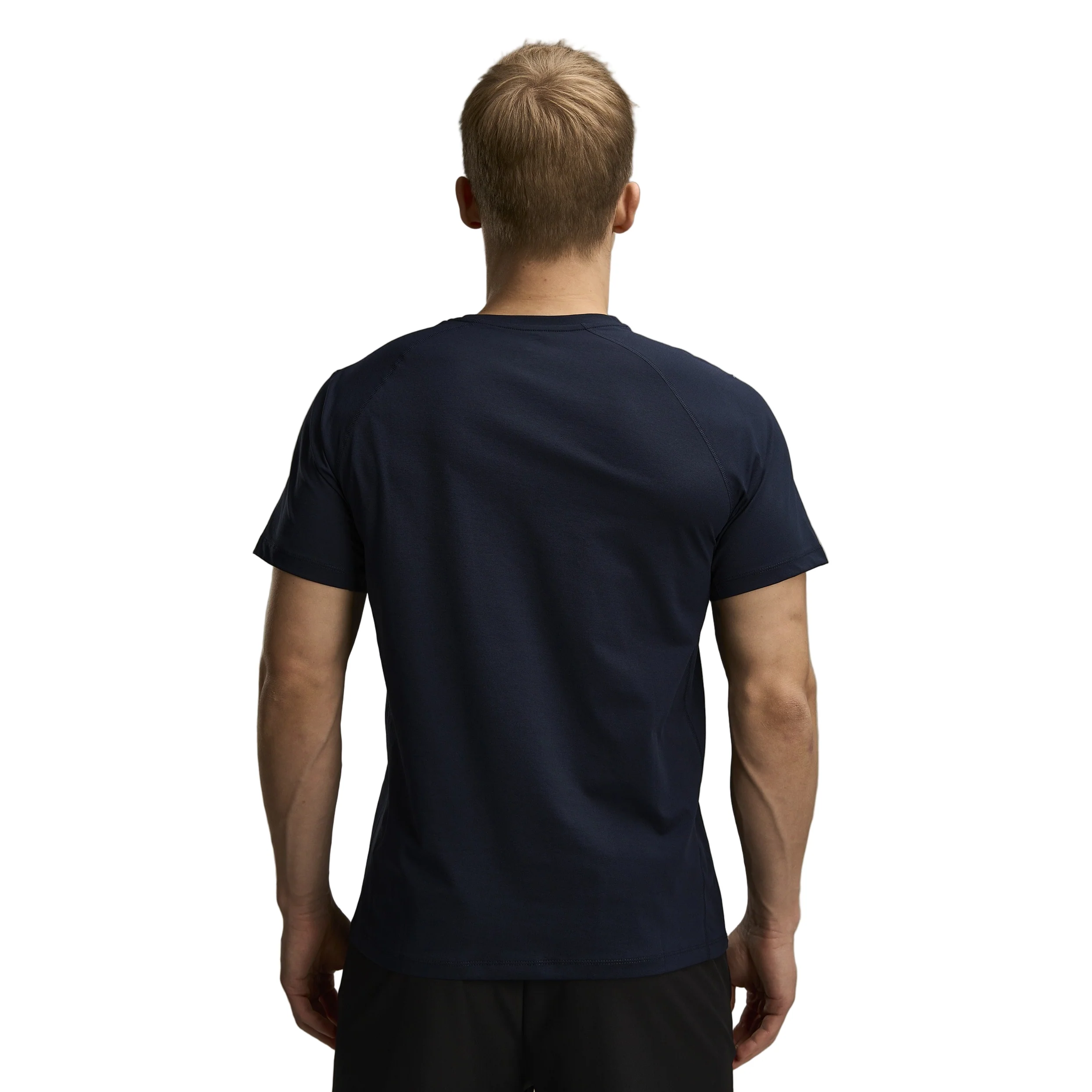 Anta Fitness Ss T-Shirt For Men, D.Blue - Image 2