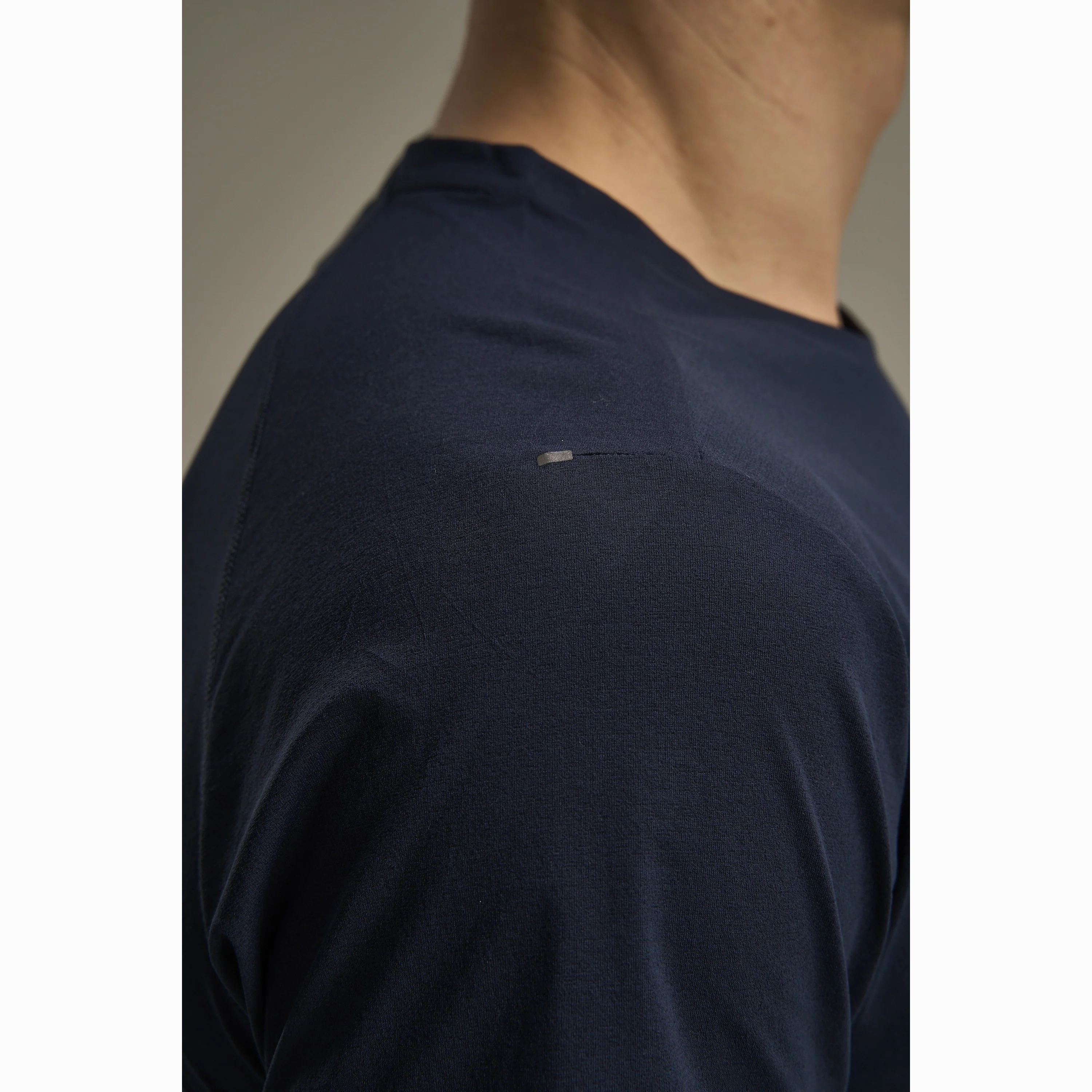 Anta Fitness Ss T-Shirt For Men, D.Blue - Image 4