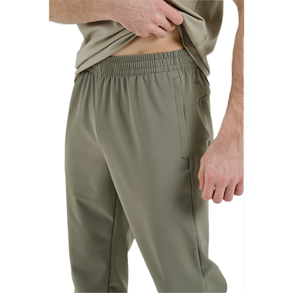 Anta Fitness Knit Track Pants For Men, D.Green - Image 4