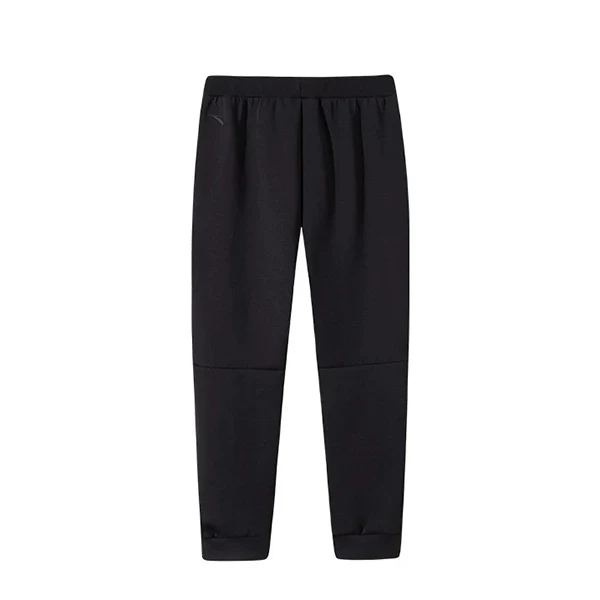 Anta Fitness Knit Track Pants For Men, Black - Image 2