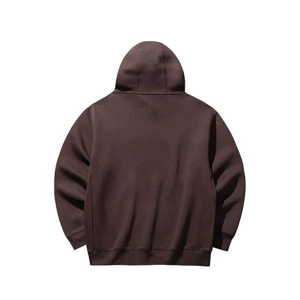 Anta Fitness Hooded Sweatshirt For Men, D.Brown - Image 2