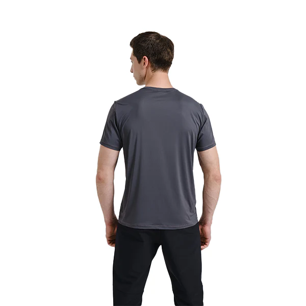 Anta Running Ss T-Shirt For Men, D.Grey - Image 2