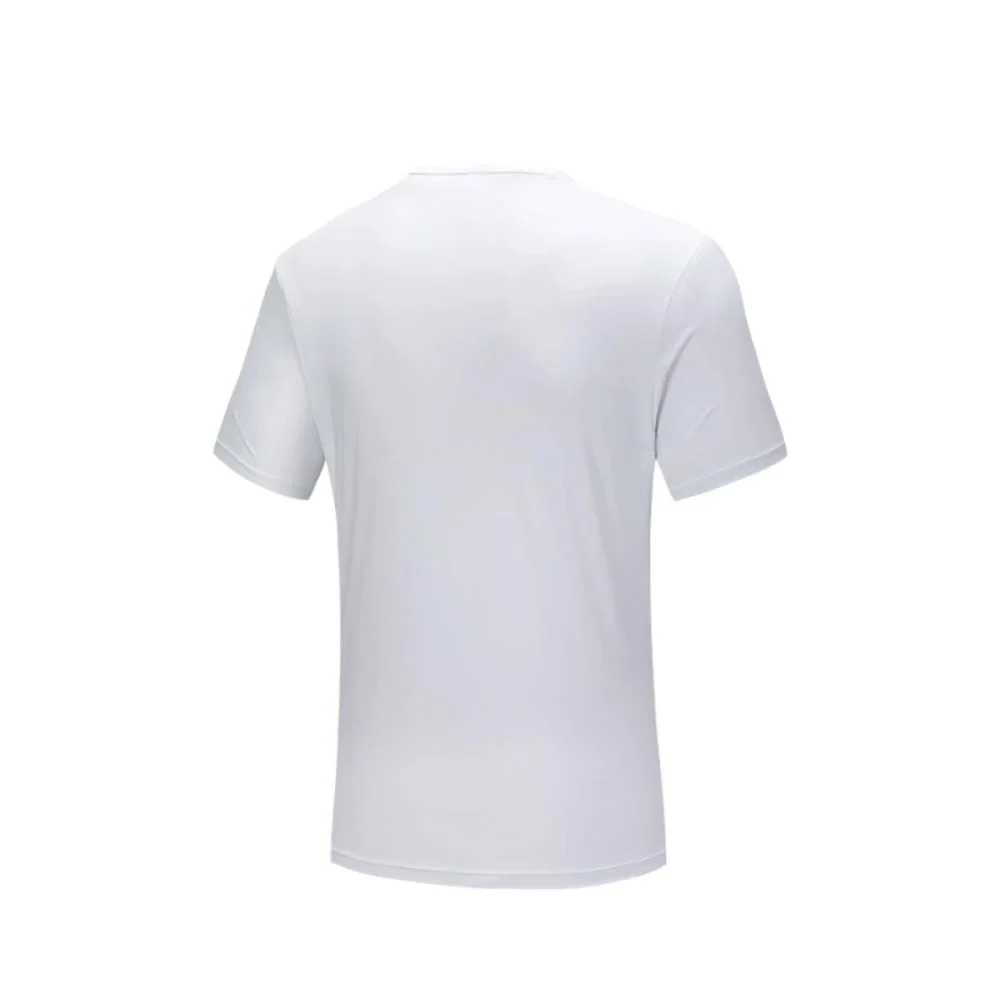 Anta Ss Running T-Shirt For Men, White - Image 2
