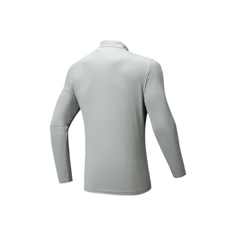 Anta Ls Fitness T-Shirt For Men, Pale Green - Image 2