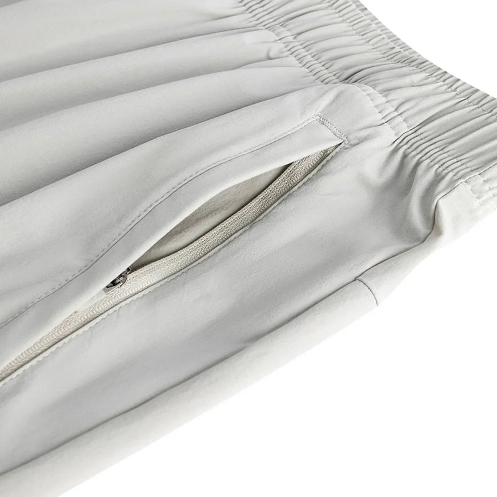 Anta Fitness Track Pants For Men, L.Grey - Image 3