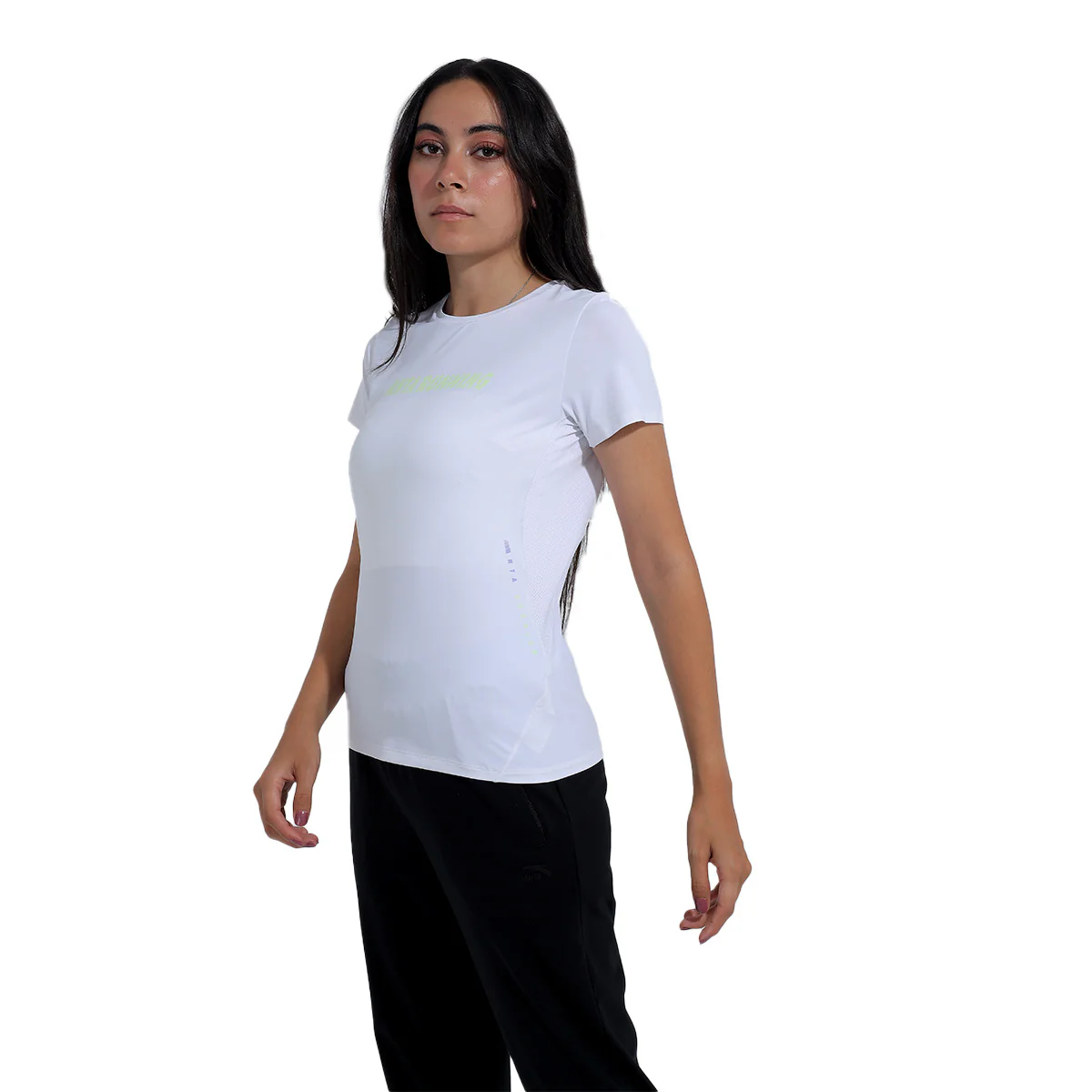 Anta Sports T-Shirt For Women, White - Image 2