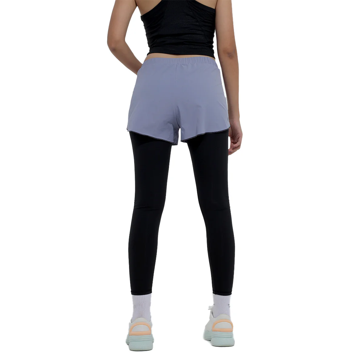 Anta Elastic Legging For Women, Black - Image 2