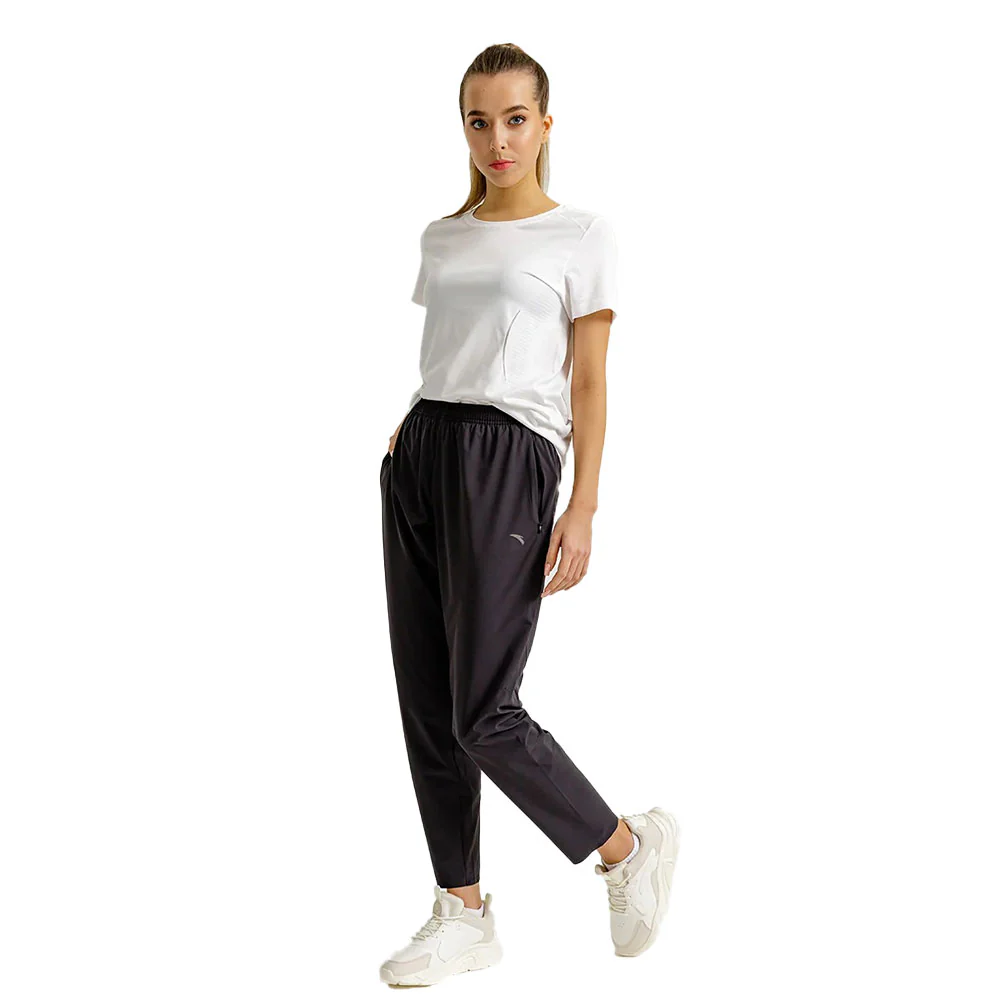 Anta Ankle Pants For Women, Black - Image 3