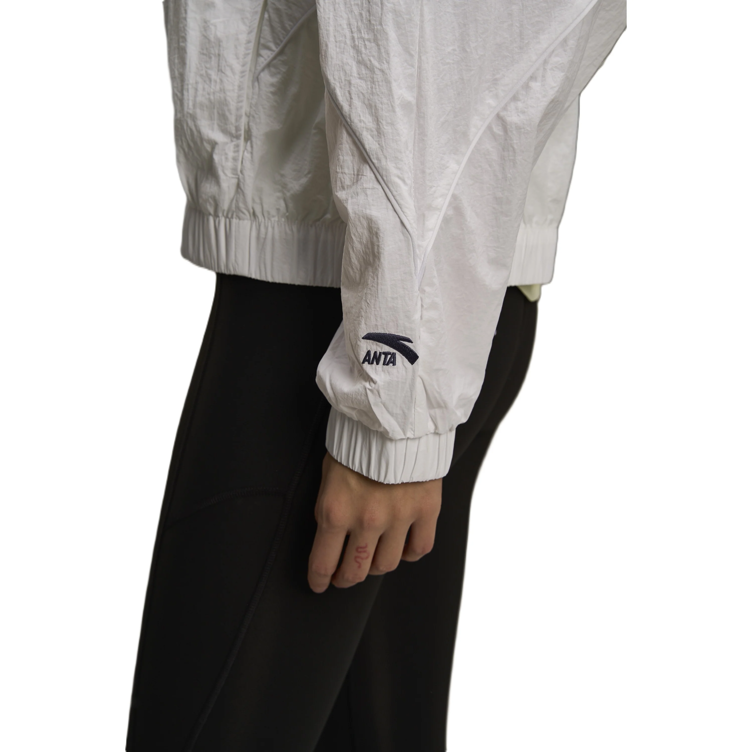 Anta Lifestyle Jacket For Women, White - Image 4