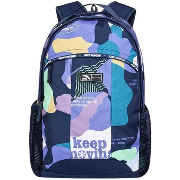 Anta Lifestyle Backpack For Unisex, Light Moon Blue