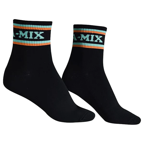 Anta Lifestyle Socks For Unisex, Basic Black
