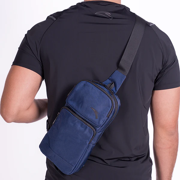 Anta Fitness Bag For Unisex, Deep Blue