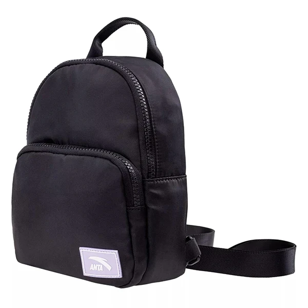 Anta Lifestyle Backpack For Women, Basic Black - Image 2