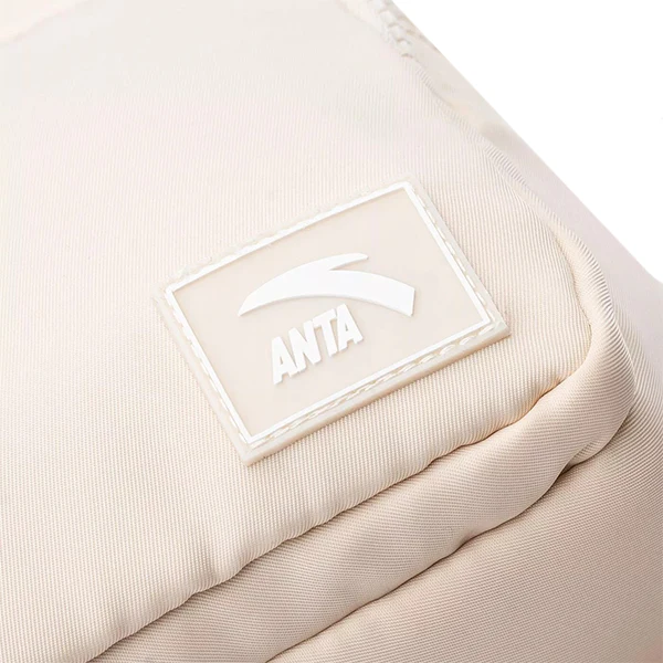 Anta Lifestyle Backpack For Women, Grey Pink - Image 4