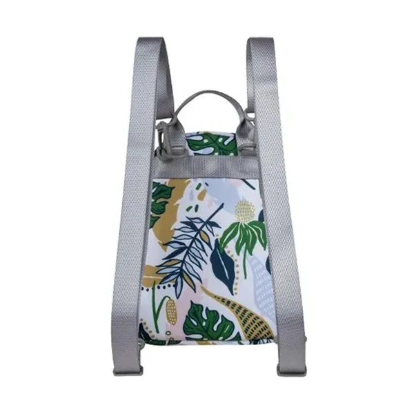 Anta Lifestyle Backpack For Women, Paper White & Green - Image 3