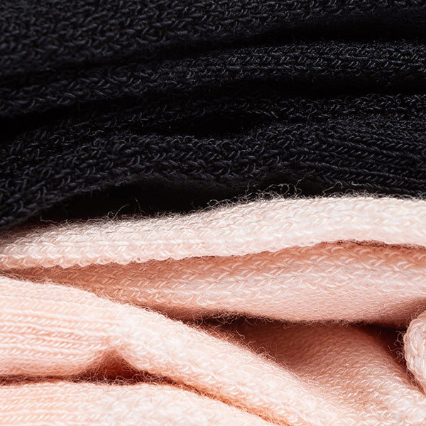 Anta Fitness Socks For Women, Black & Pink - Image 14