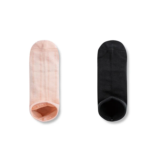 Anta Fitness Socks For Women, Black & Pink - Image 3