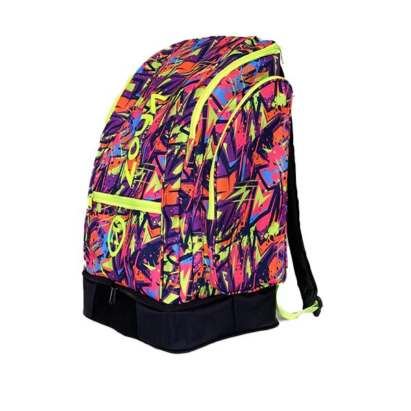 ZOYA AQUA BACKPACK FOR UNISEX, PURPLE&GREEN - Image 2