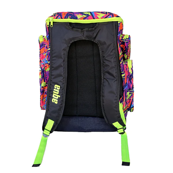 ZOYA AQUA BACKPACK FOR UNISEX, PURPLE&GREEN - Image 3