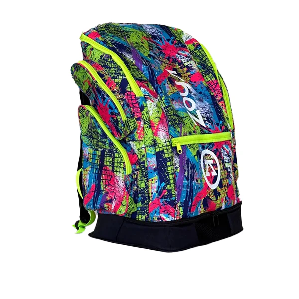 ZOYA AQUA BACKPACK FOR UNISEX, TURQUOISE&FUCHSIA - Image 2