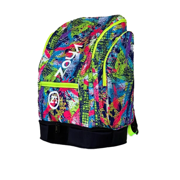 ZOYA AQUA BACKPACK FOR UNISEX, TURQUOISE&FUCHSIA - Image 3