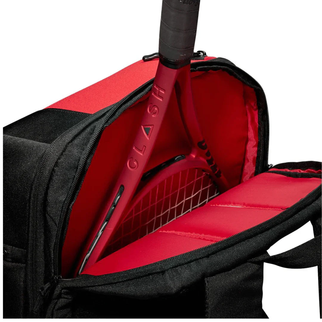 Wilson Super Tour Backpack Clash V2.0
Black-Red - Image 2