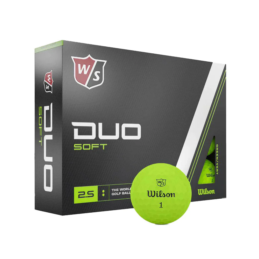 Wilson Duo Soft 12 Golf Balls