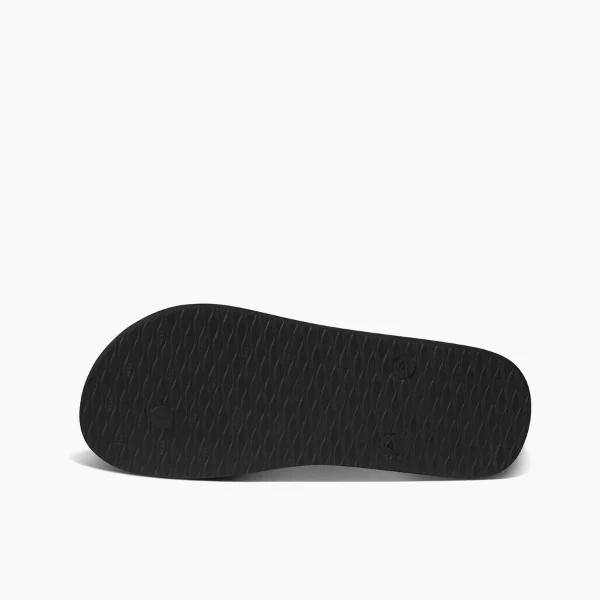 Reef Seaside Flip Flops For Men, Brazil Black - Image 5