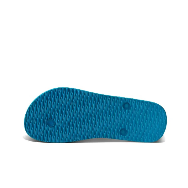 Reef Seaside Translucent Flip Flops For Men, Aqua - Image 4