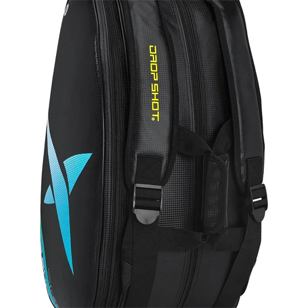 Drop Shot Paletero Ambition 23 Padel Bag, Green&Black - Image 7