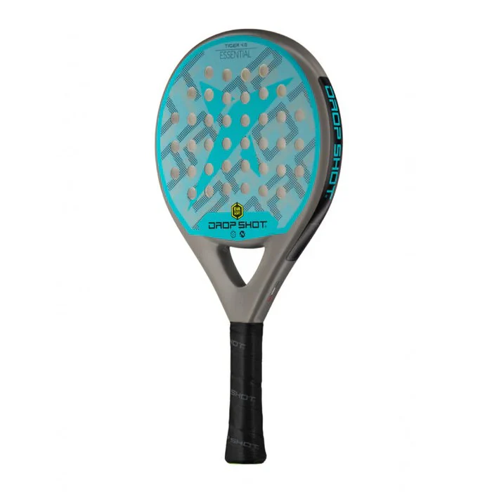 Drop Shot Pala Tiger 4.0 Padel Racket For Unisex, Blue&Grey - Image 3