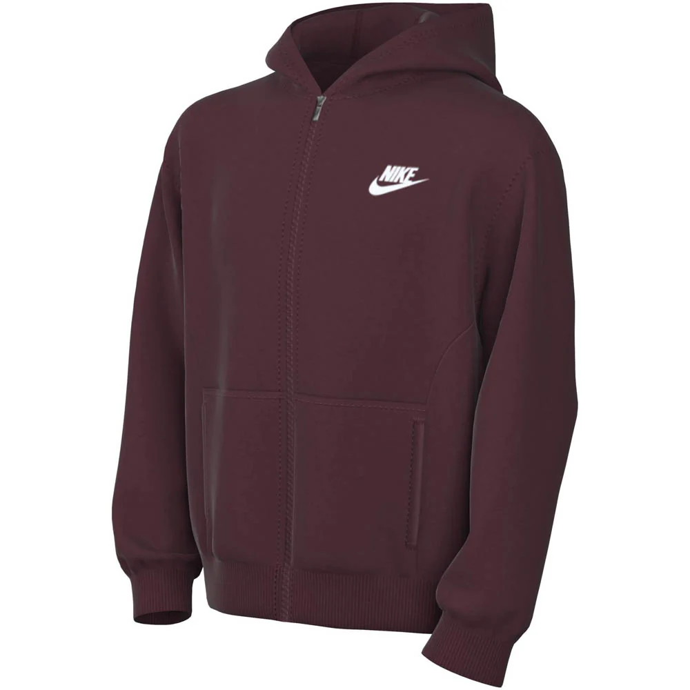 Nike K Nsw Club Flc Hd Fz Ls Lbr - Image 4