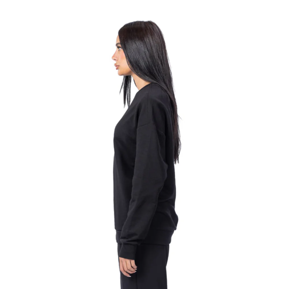 Trainetic Lifestyle Sweatshirt For Women, Black - Image 3