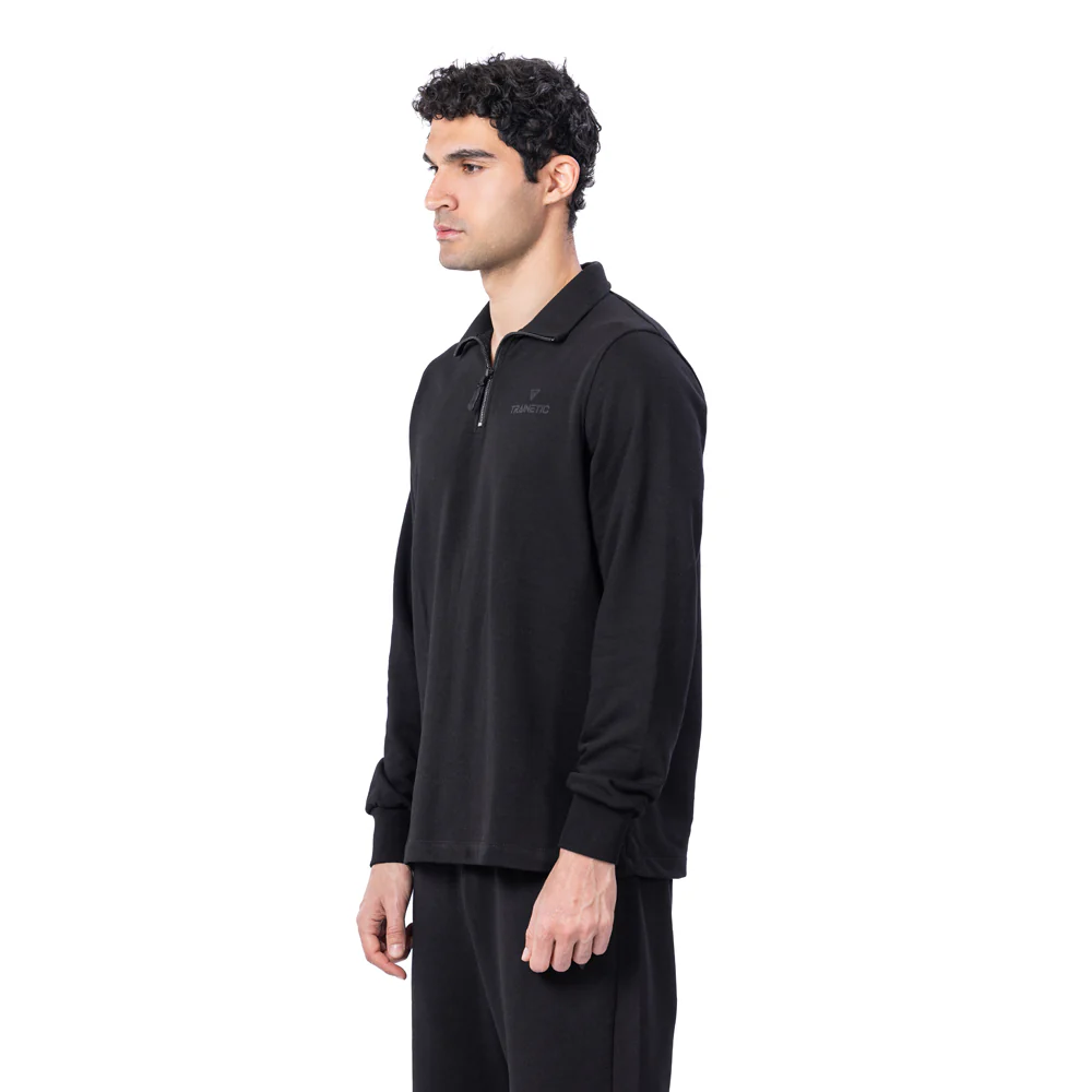 Trainetic Lifestyle Sweatshirt For Men, Black - Image 2