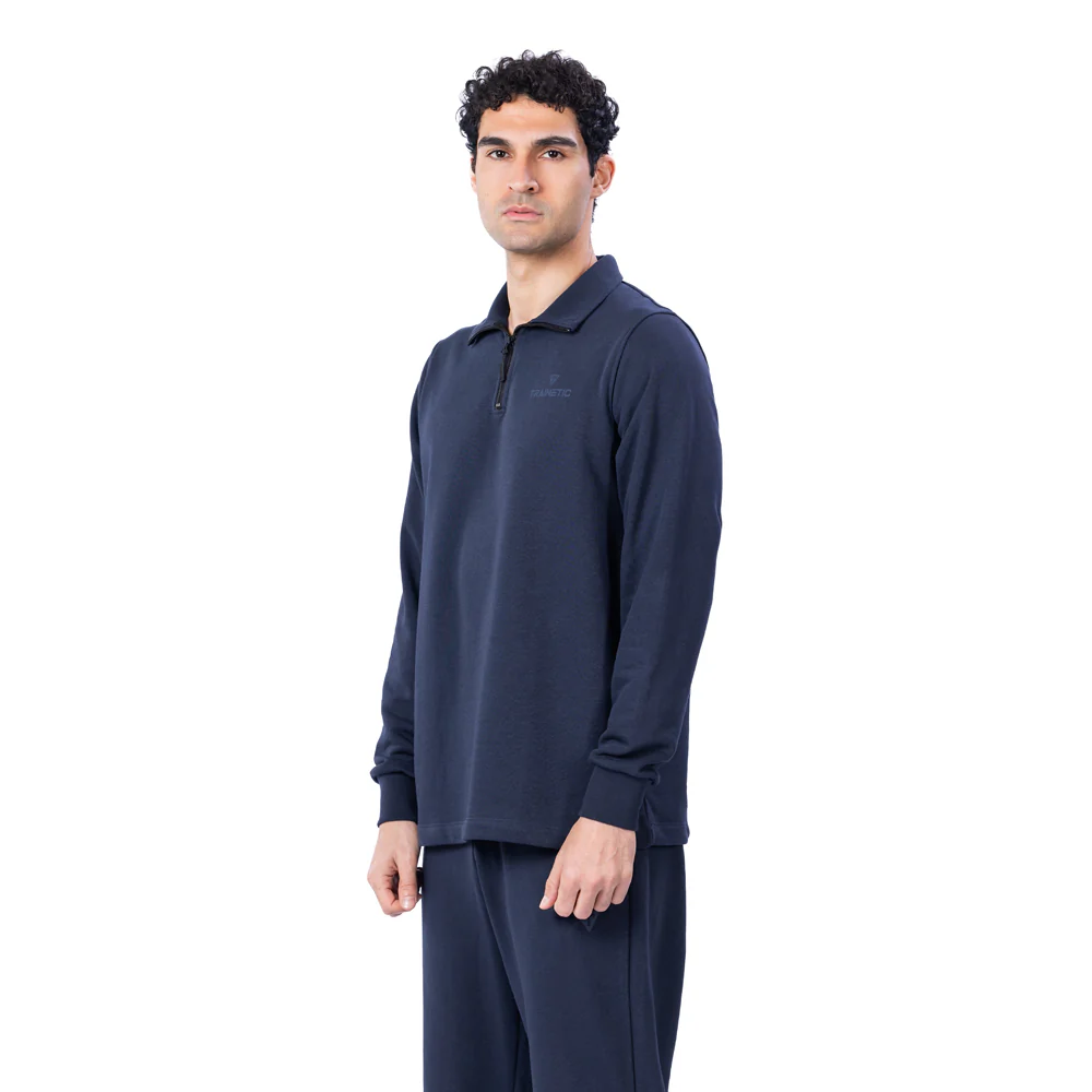 Trainetic Lifestyle Sweatshirt For Men, Navy - Image 2