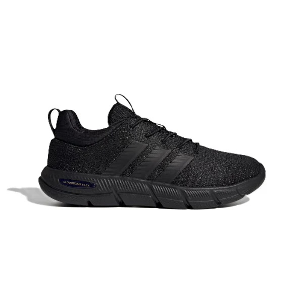 Adidas Cloudfoam Flex - Elastic Laces Running Shoes For Women, Black