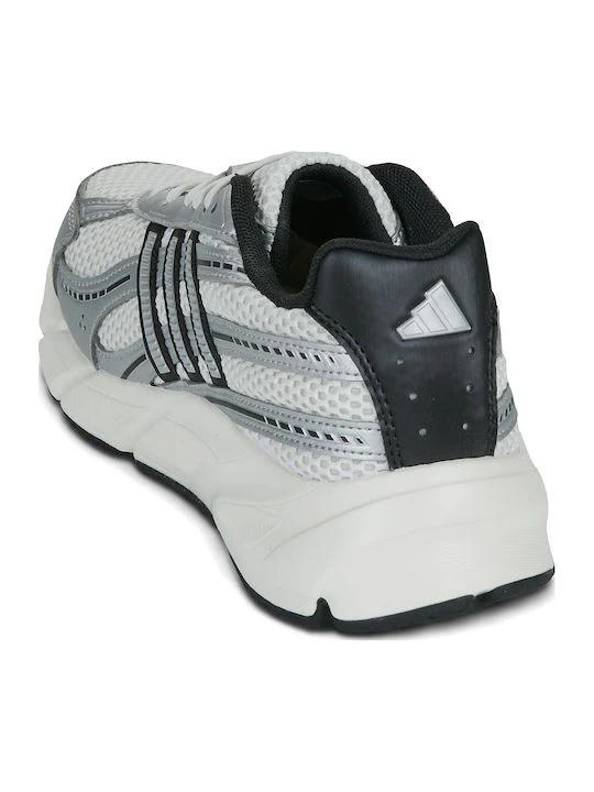 Adidas Technochaos 2000 Running Shoes For Women, White &Silver&Black - Image 7