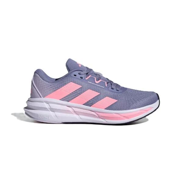 Adidas Questar 3 W Running Shoes For Women, Grey&Pink