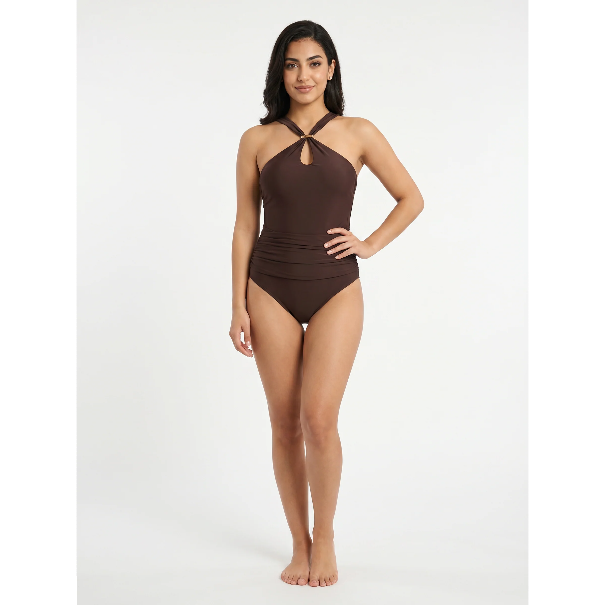 Aerobird One Piece For Women, Brown - Image 2