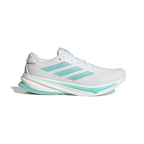 Adidas Supernova Rise 2 M Running Shoes For Men, Cloud White & Zero Metalic & Flash Aqua