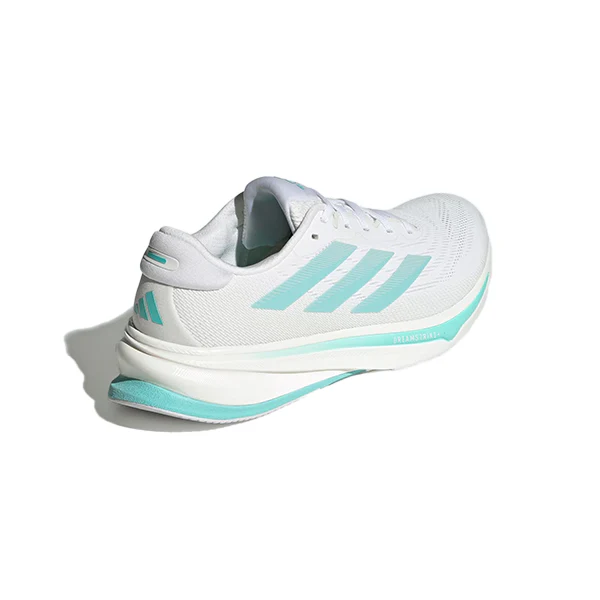 Adidas Supernova Rise 2 M Running Shoes For Men, Cloud White & Zero Metalic & Flash Aqua - Image 6