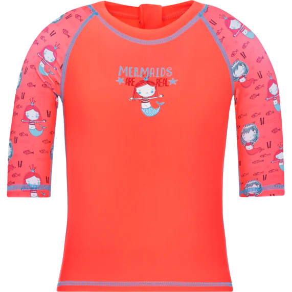 Firefly Swimming Top(Rashguard) For Kids, Light Pink