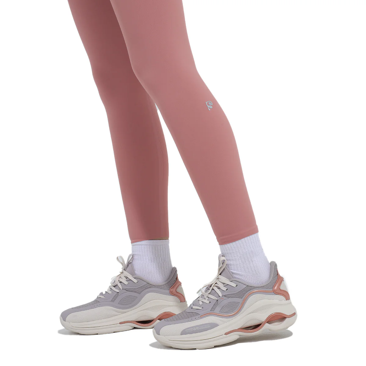 Anta Tight Ankle Legging For Women, Pink - Image 3