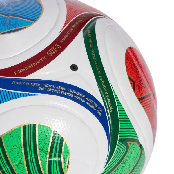 Adidas Wc Lge J350 Football For Junior, White&Blue&Red - Image 4