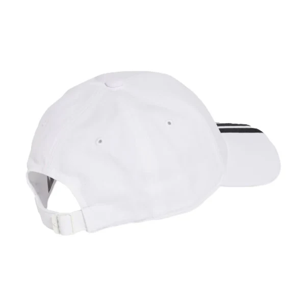 Adidas Bball 3S Nl Cap For Unisex, White&Black - Image 2