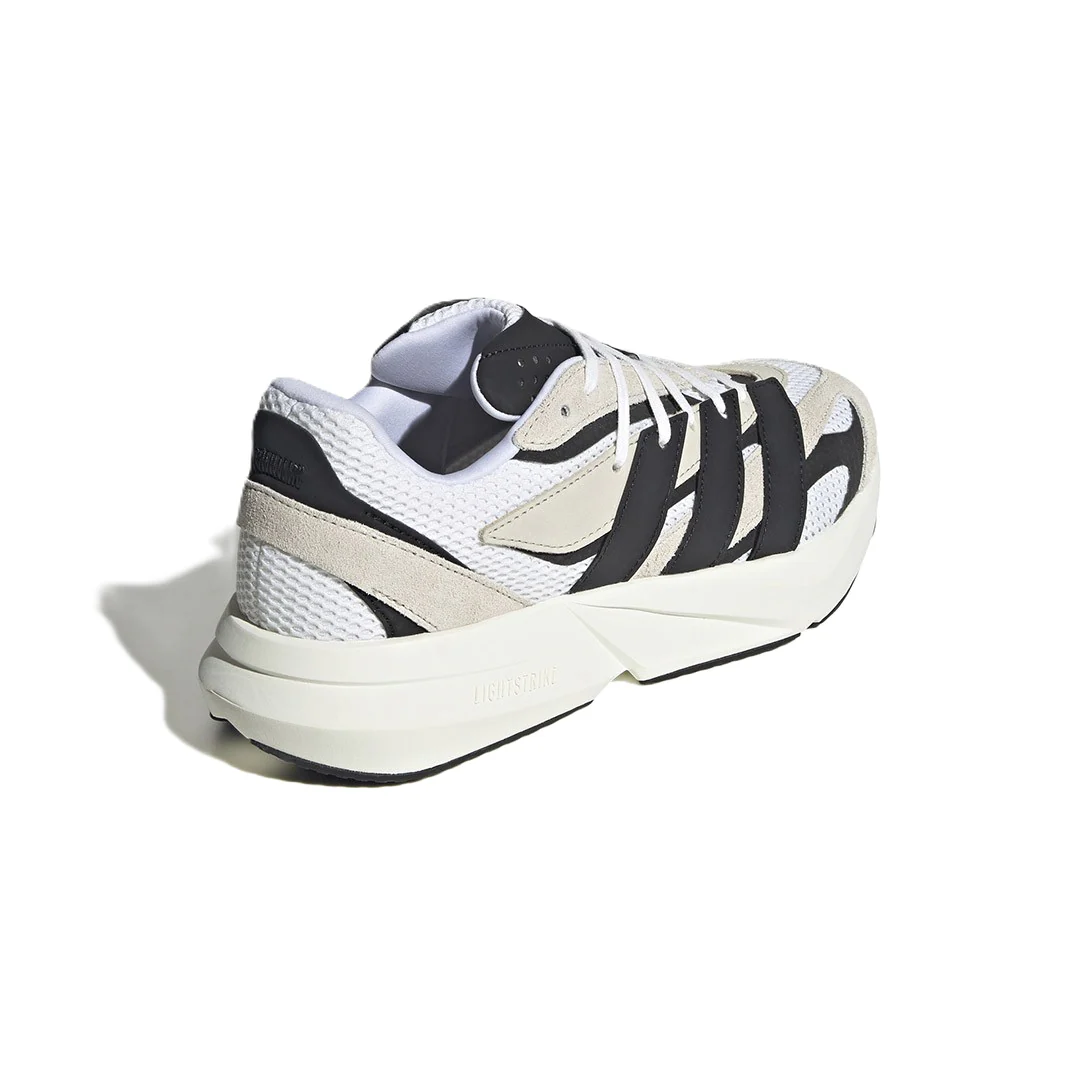Adidas Lightblaze Running Shoes For Men, White&Black - Image 5